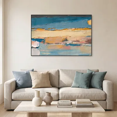 Abstract contemporary Framed Wall Art