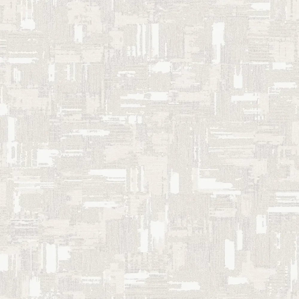 Alabaster Frost Abstract Brushstroke Texture Wallpaper