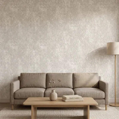 Arctic Nexus Industrial Geometric Wallpaper