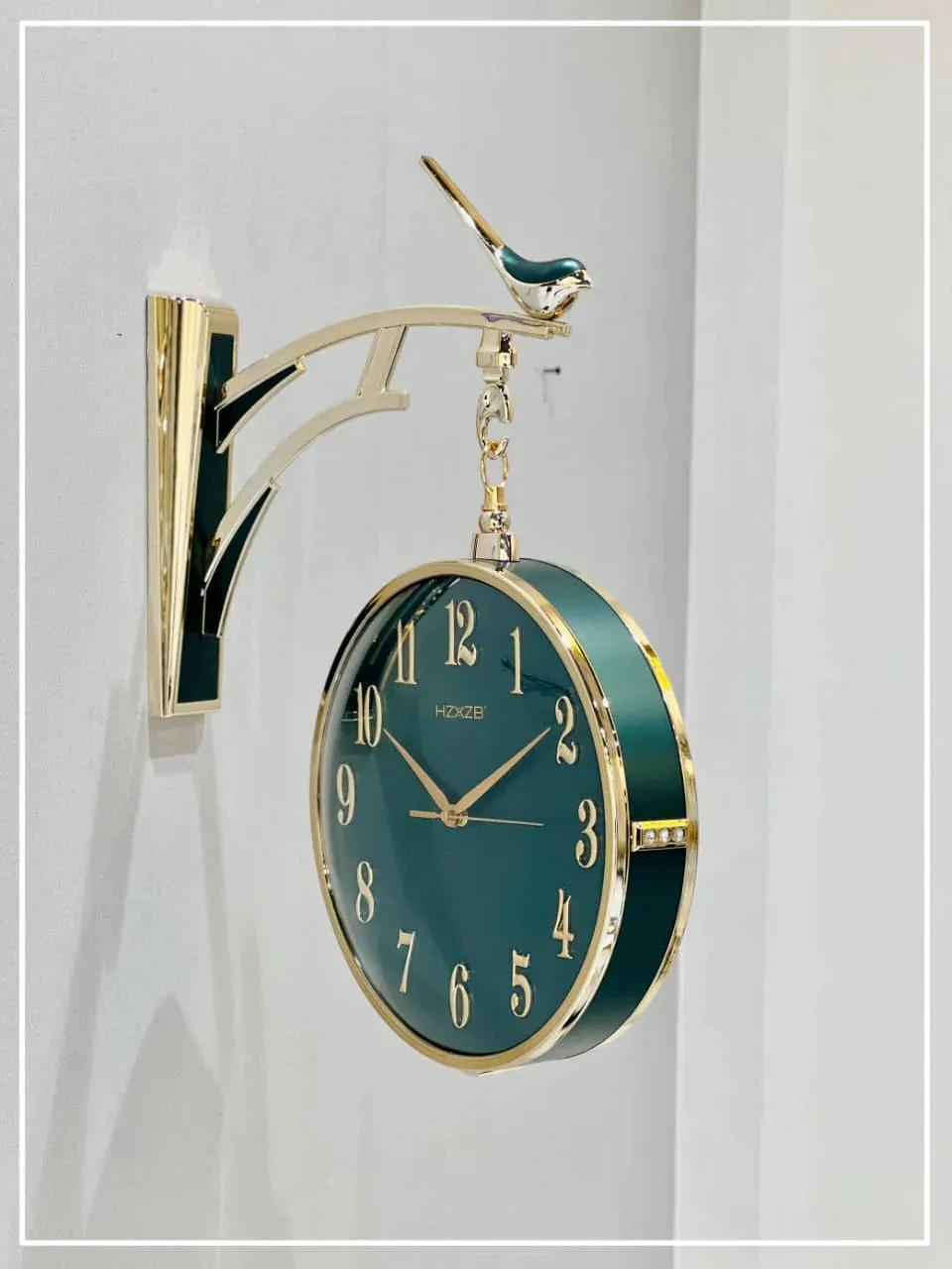Double Sided Clock (Green)