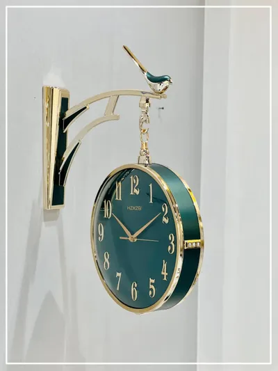 Double Sided Clock (Green)