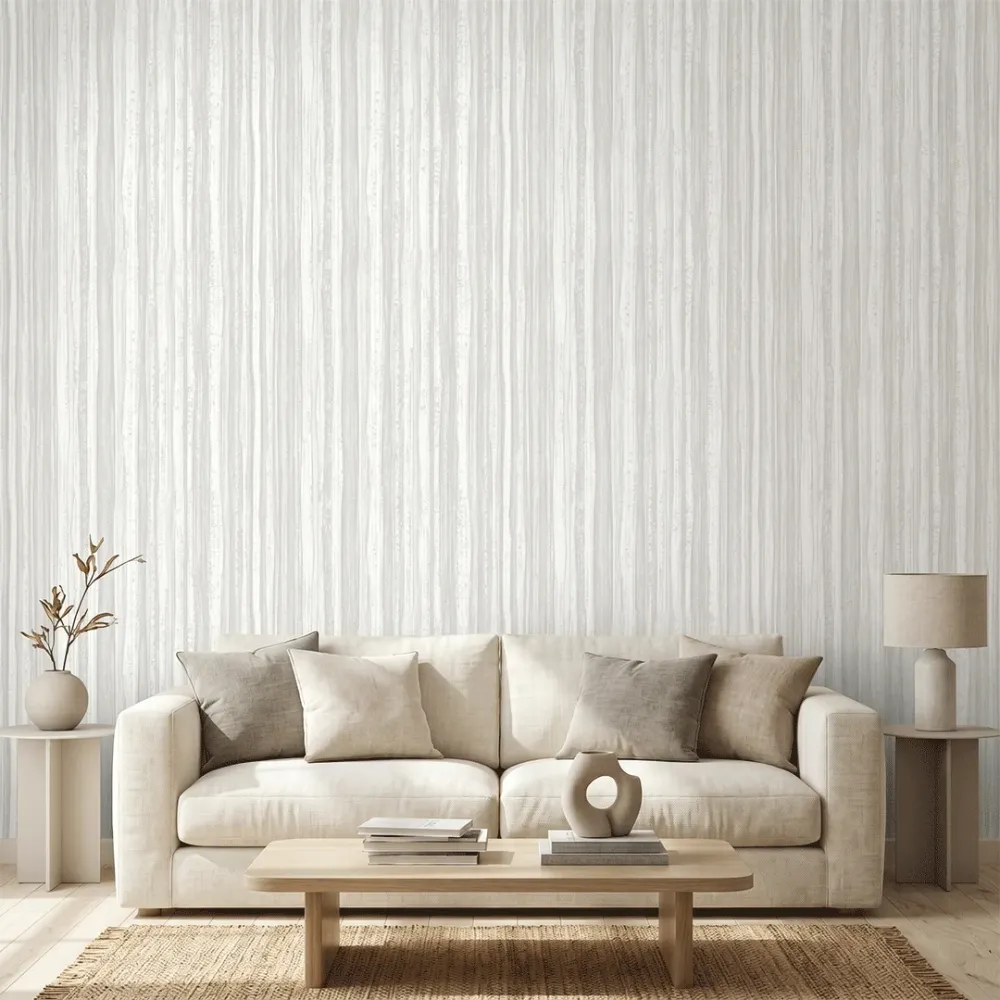 Frosted Mist Strata Wallpaper 