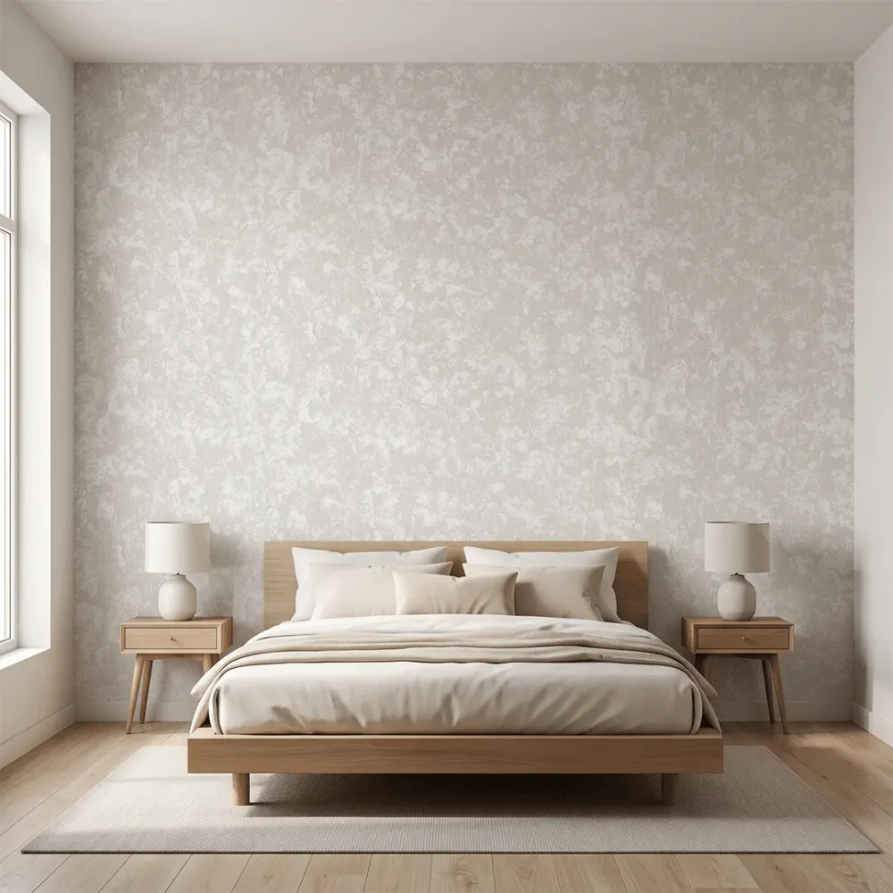 Grey Textured Wallpaper | Subtle Abstract Concrete Effect Wall Covering