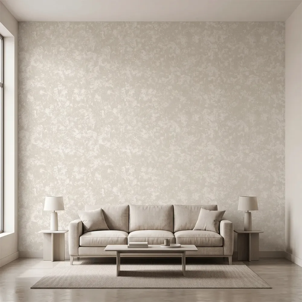 Grey Textured Wallpaper | Subtle Abstract Concrete Effect Wall Covering