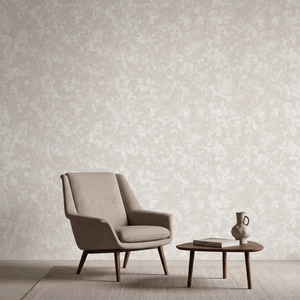 Grey Textured Wallpaper | Subtle Abstract Concrete Effect Wall Covering