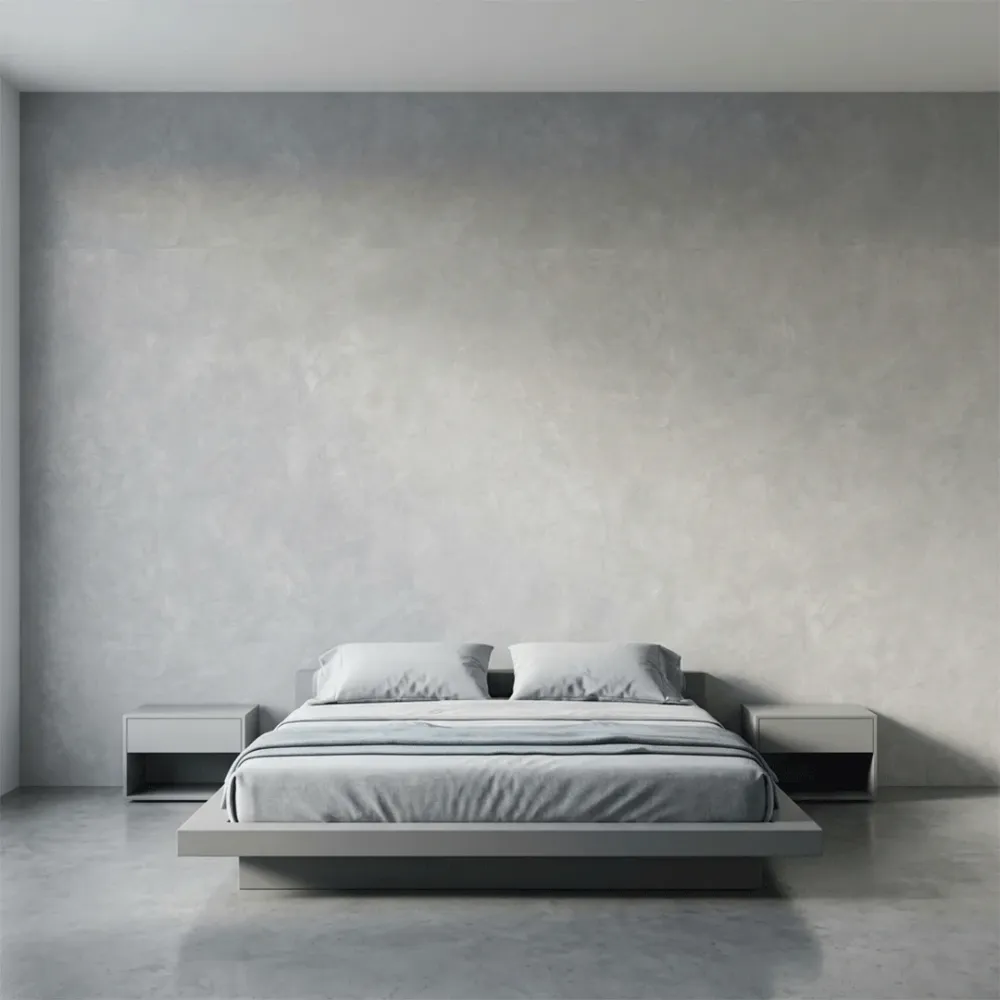Light Grey Concrete Texture Plain Wallpaper