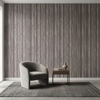 Mocha Mineral Strata Wallpaper