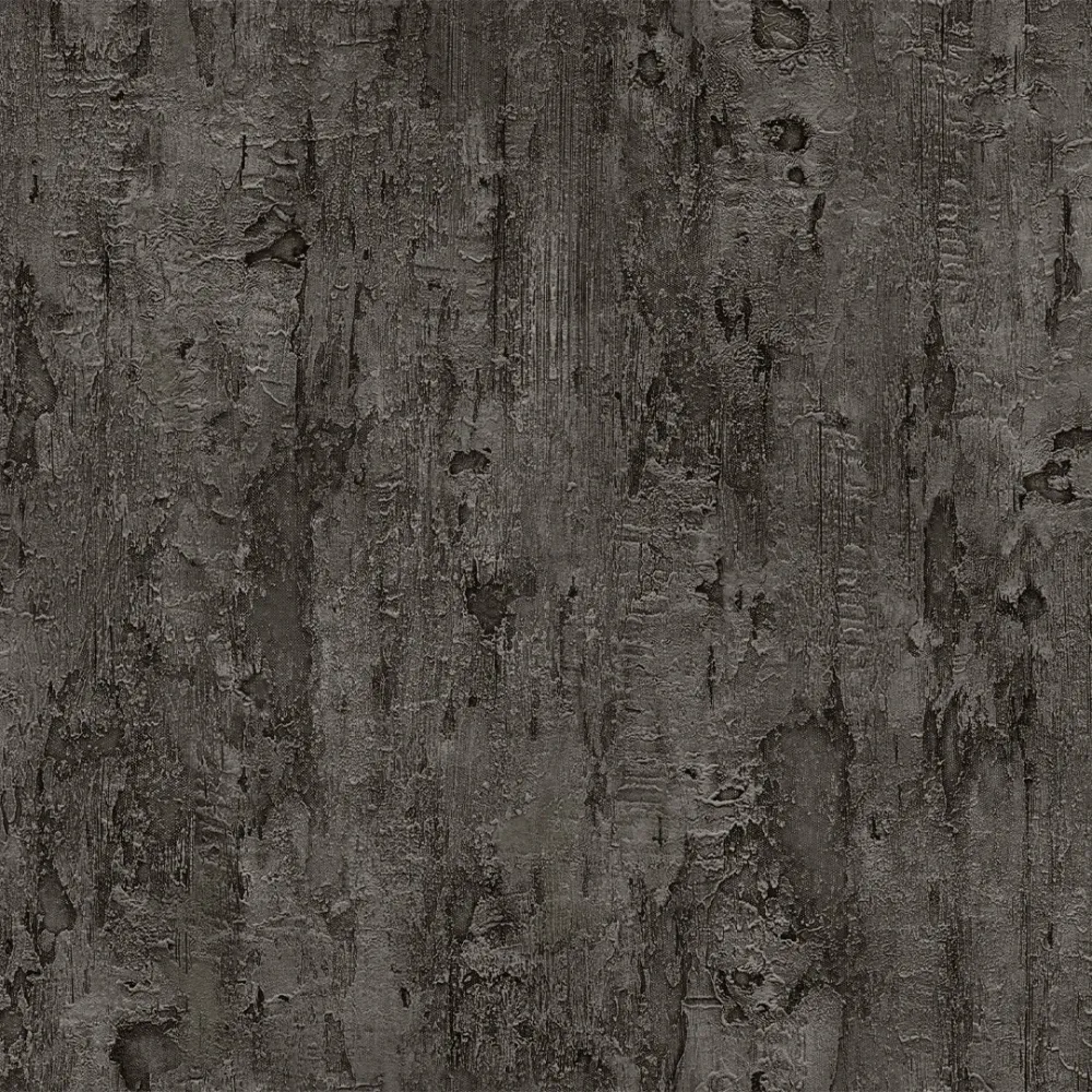 Obsidian Stone Textured Plaster Wallpaper