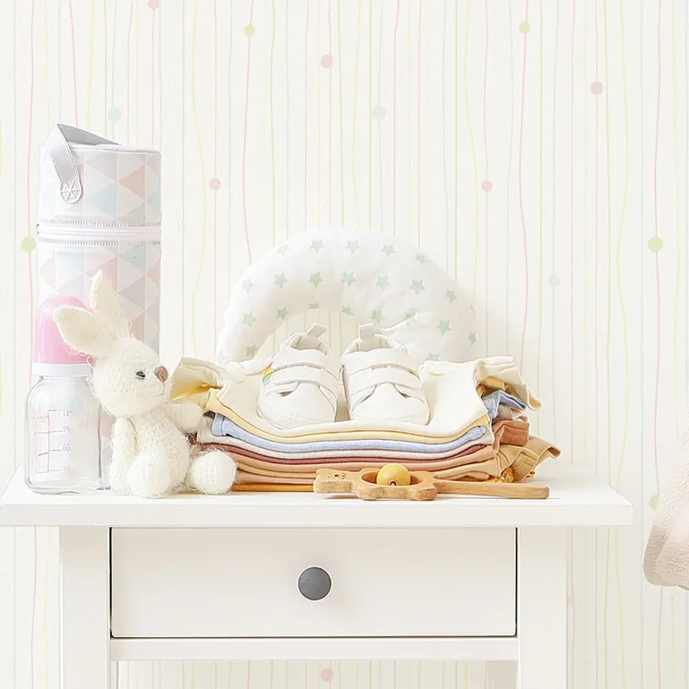 Pastel Raindrop Whimsy Wallpaper 