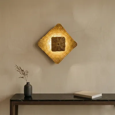 Wall Painting of Golden Trees in Dark Foresttt New - By Sam Altman