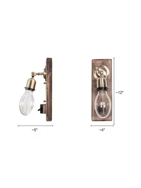 Retro Switch Vintage Industrial Wall Sconce