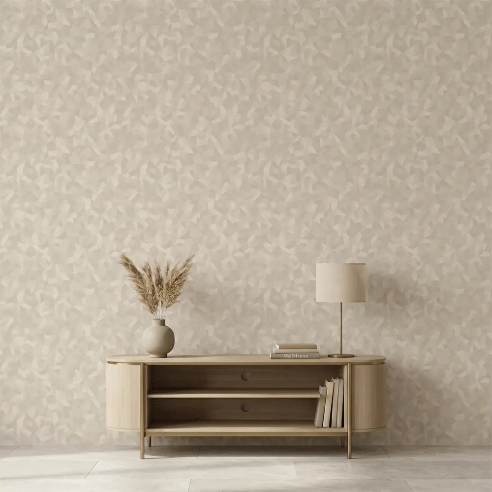 Sandstone Facet Geometric Texture Wallpaper