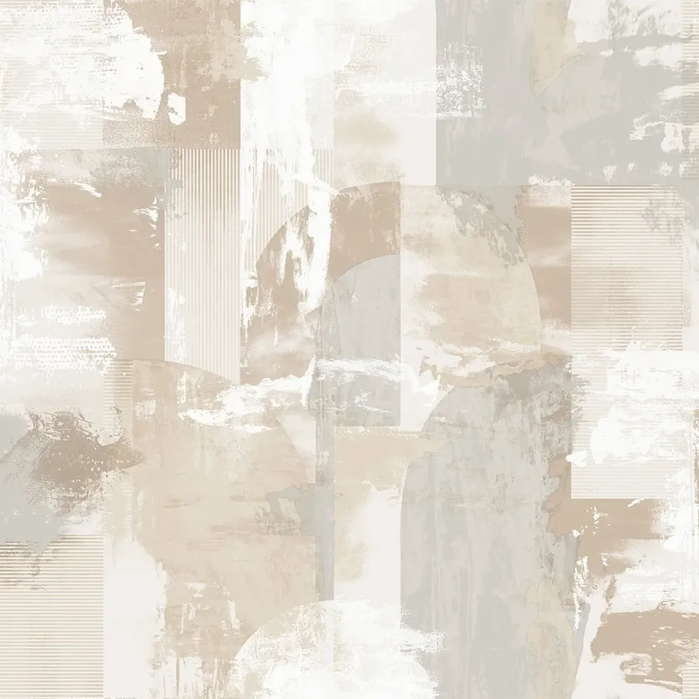 Soft Sand Abstract Forms Wallpaper 