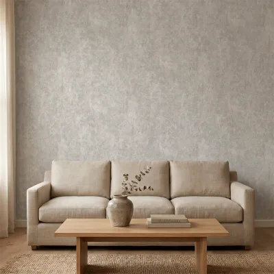 Stone Alloy Industrial Geometric Wallpaper