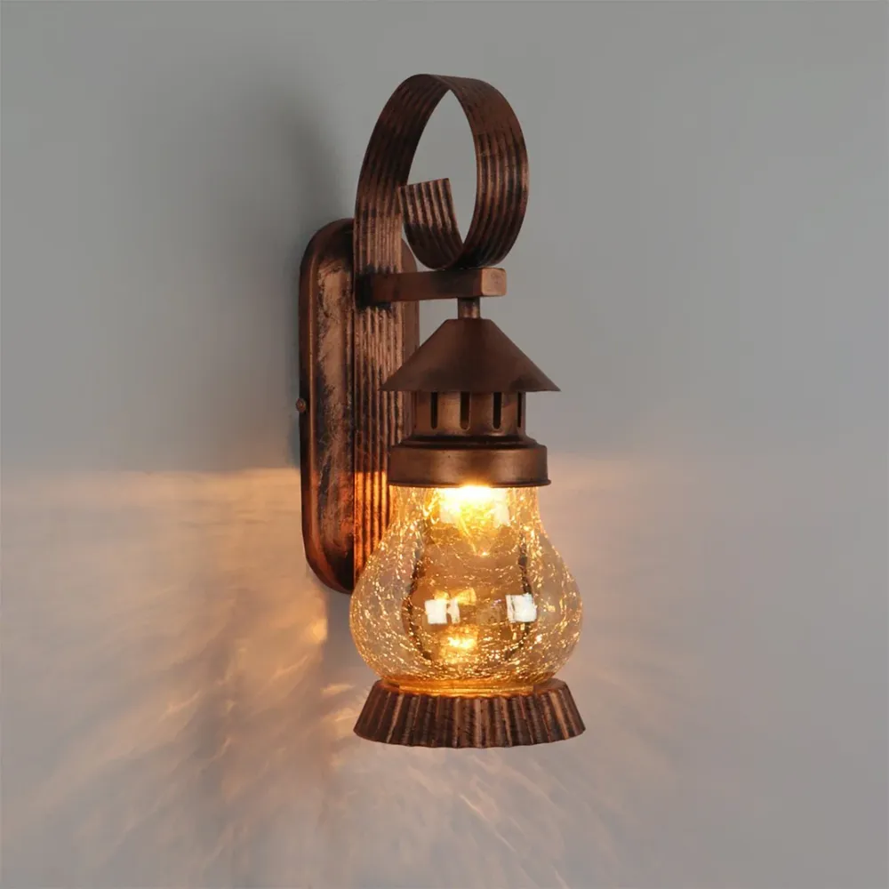Vintage Traditional Bronze Wall Sconce