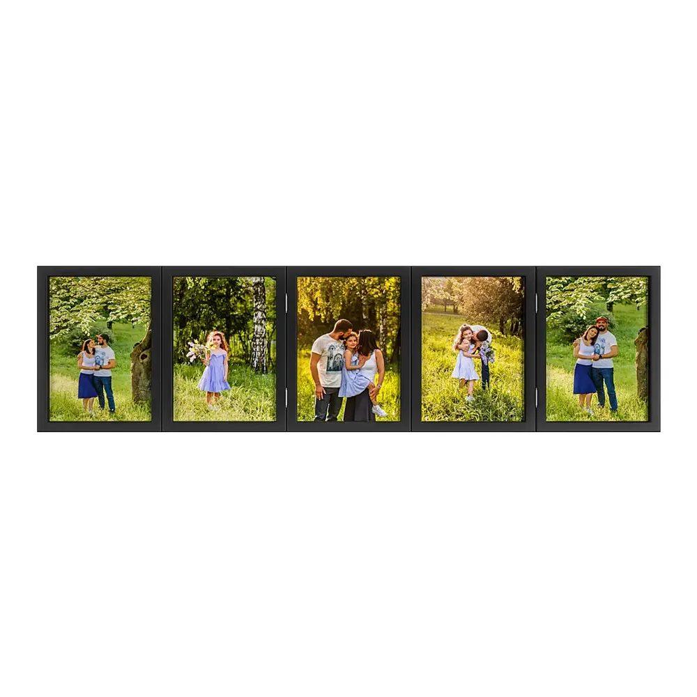 5x7 inch Chic Wooden Collage Picture Frame - 5 Frames