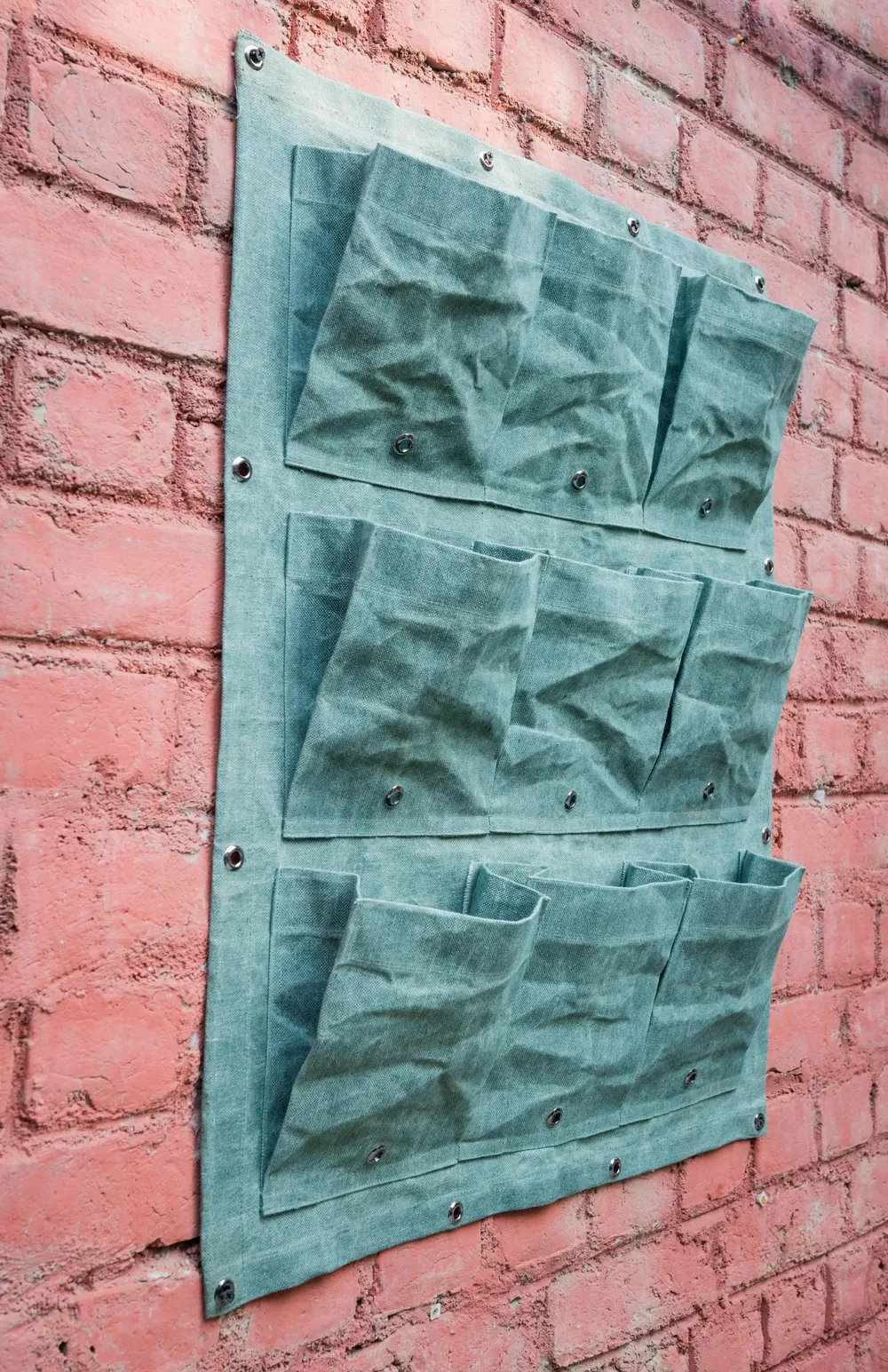 9 Pockets' Elegant Fabric Wall Planter for Green Wall 9' Pocket, Set of - 1