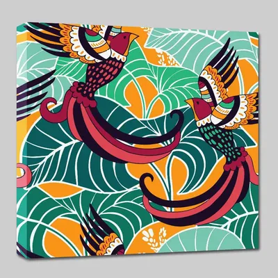 Abstract Colourful DIY(Do-It-Yourself)/ Paint by numbers canvas painting kit