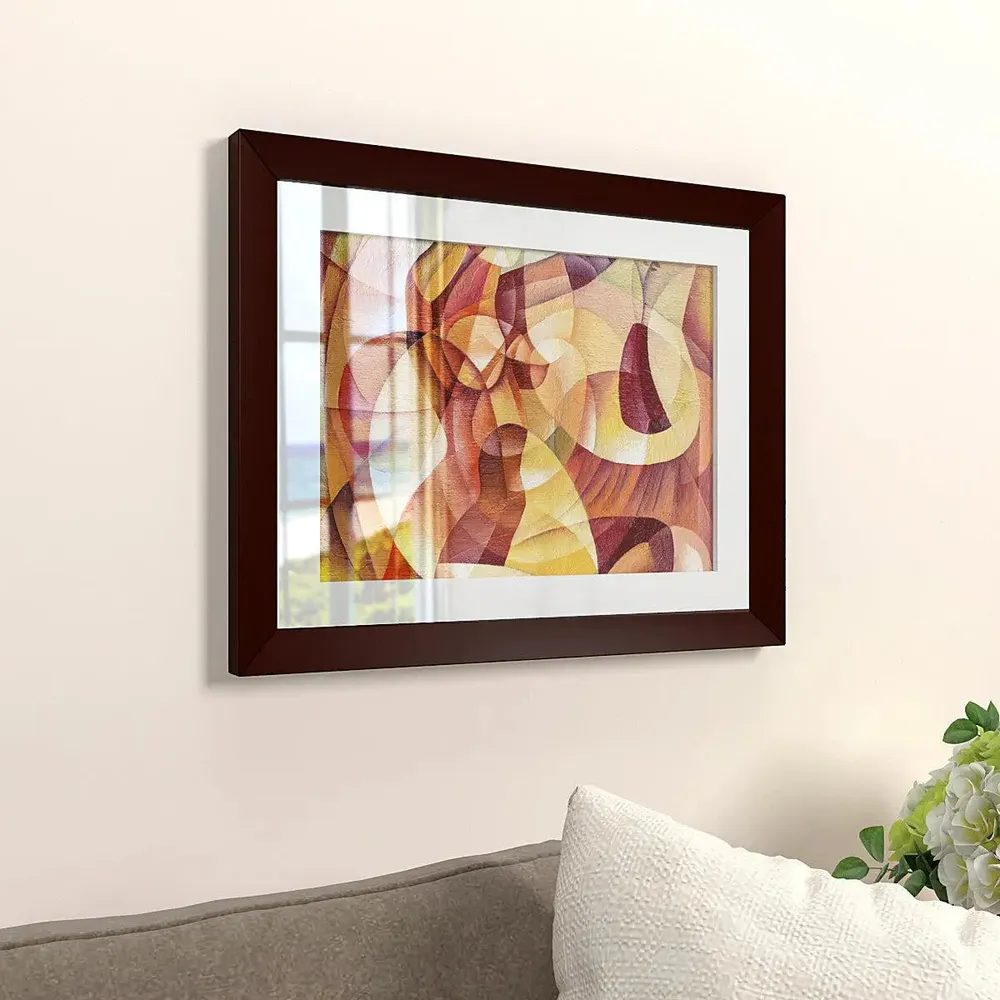 Abstract  Painting / Modern Art Painting / Break Resistant Clear Acrylic Glass