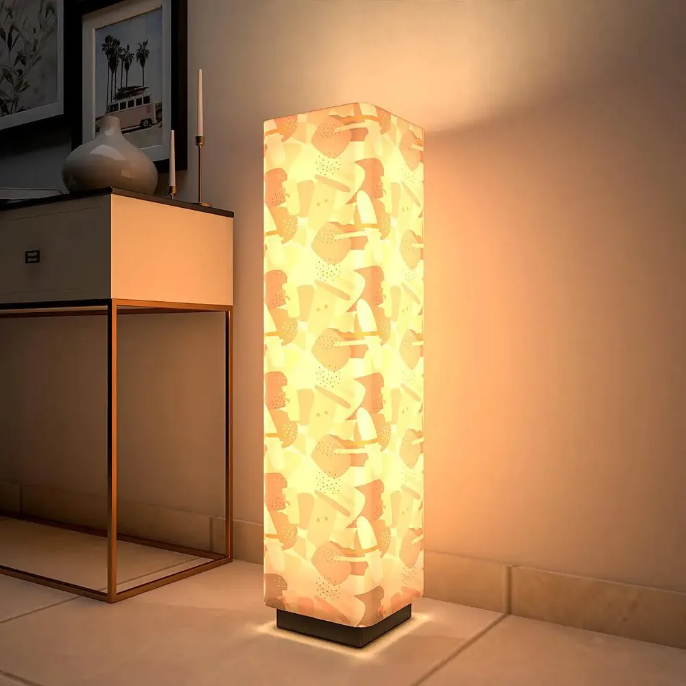 Abstract Pattern Rectangle Floor Lamp