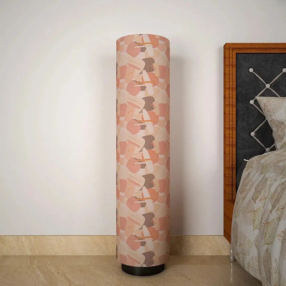 Abstract Pattern Round Floor Lamp