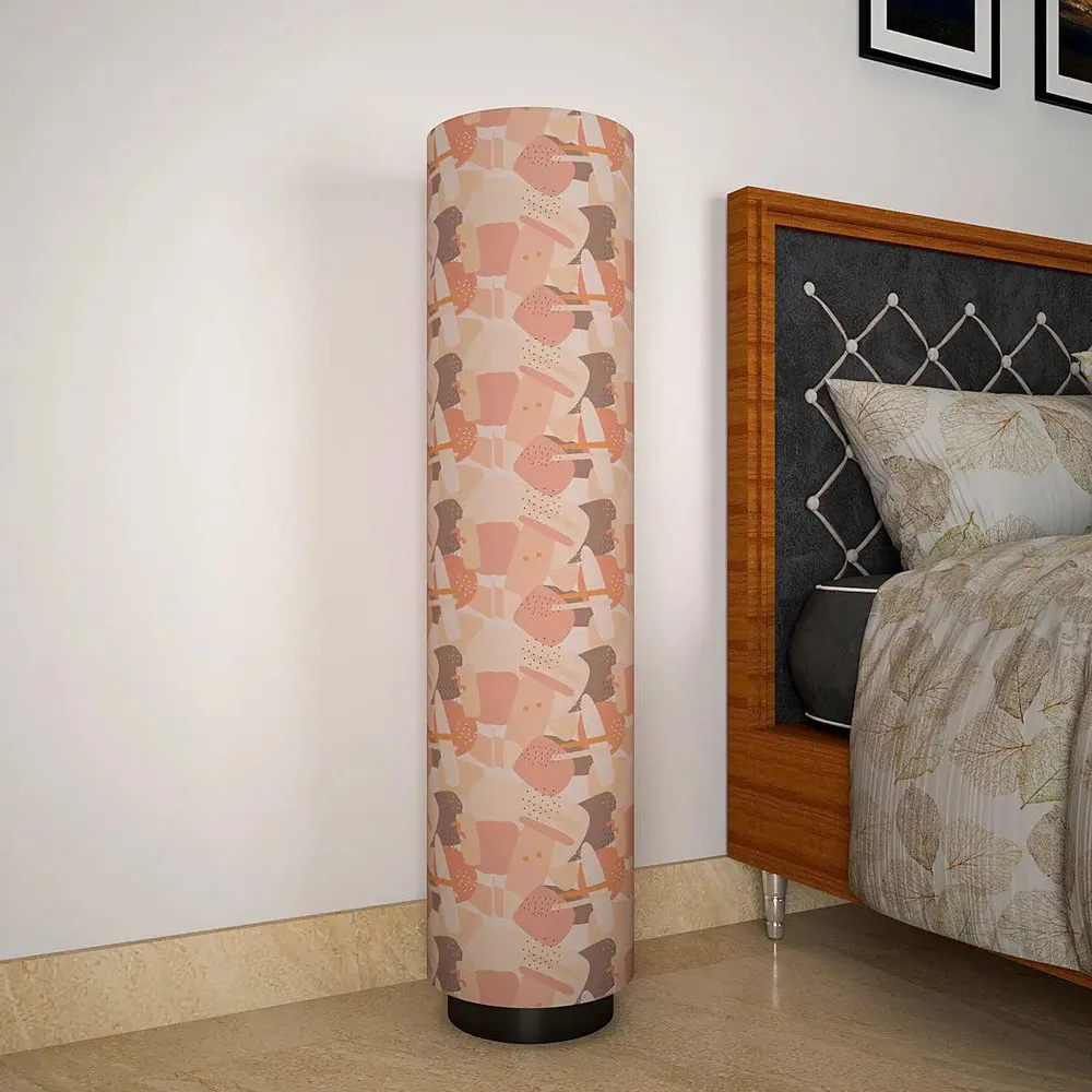 Abstract Pattern Round Floor Lamp