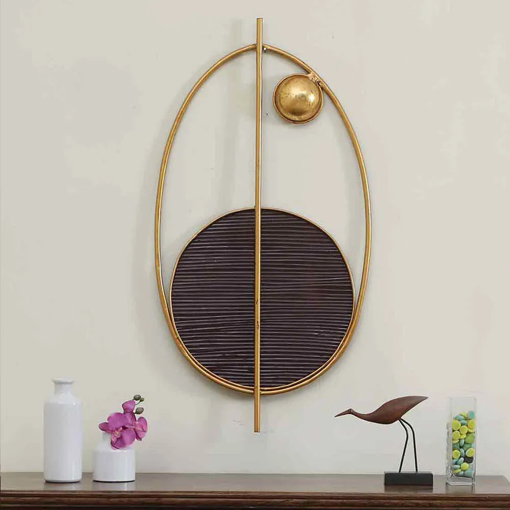 Abstract Vintage Scooter Front Metal Wall Art