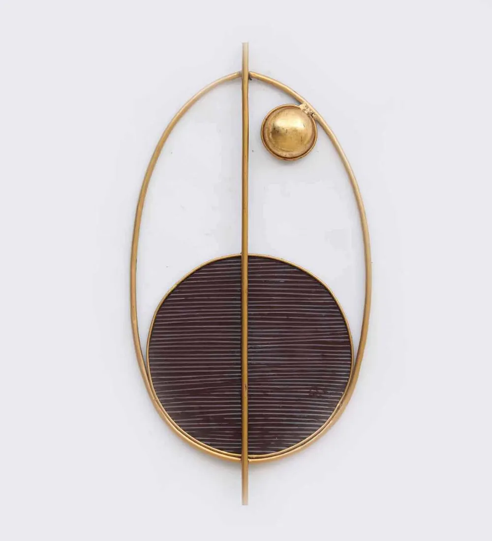 Abstract Vintage Scooter Front Metal Wall Art