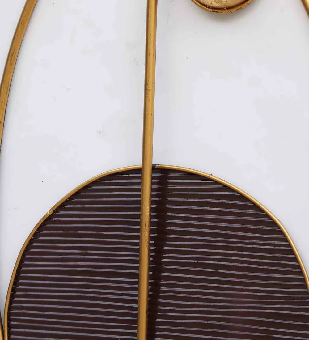 Abstract Vintage Scooter Front Metal Wall Art