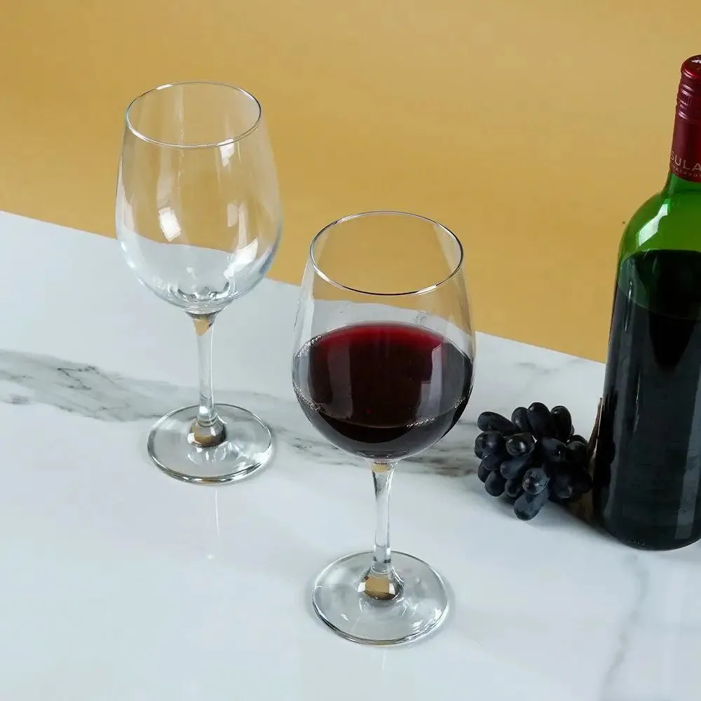 Aesthetic Baren Wine Glass with Sturdy Base Set of 2