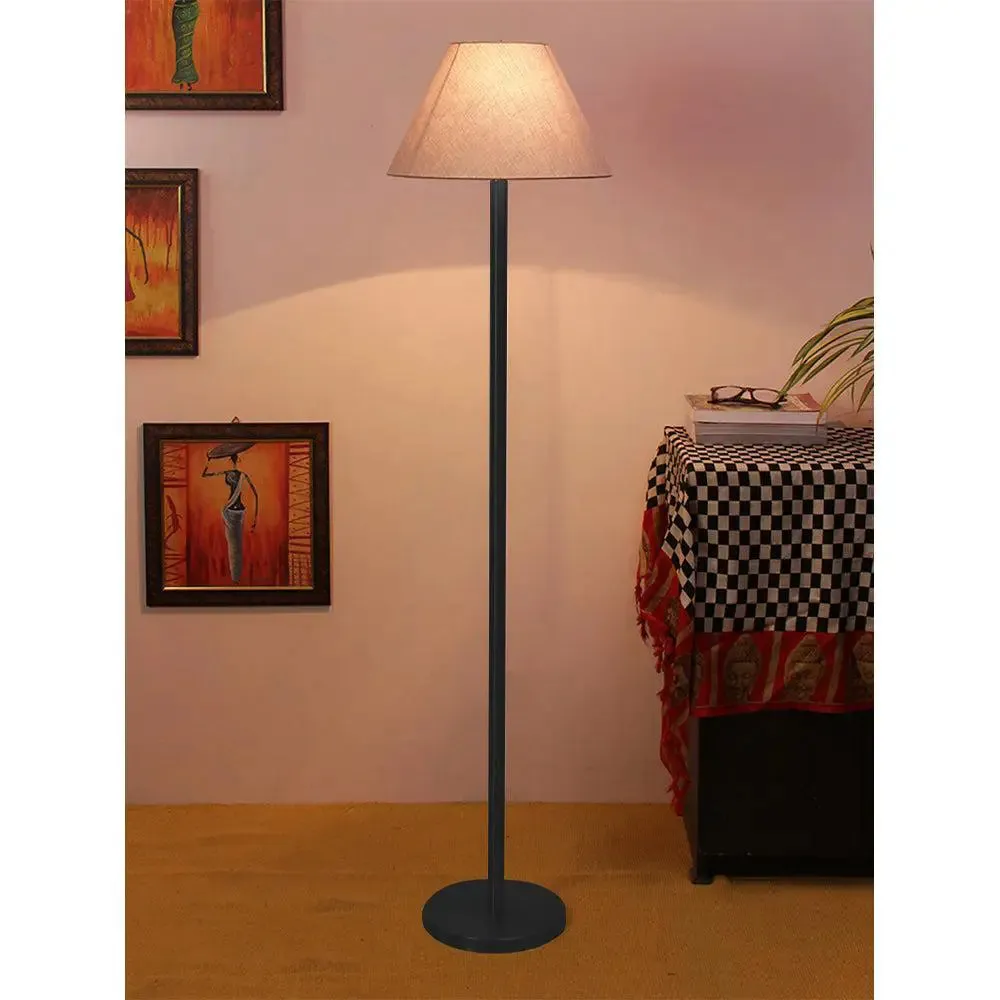 Aesthetic Grey Standing Lamp