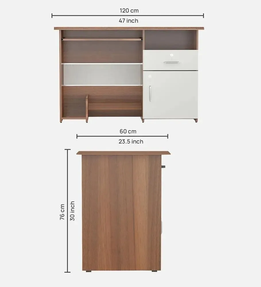 Aesthetic Premium Wood Office Table for Home