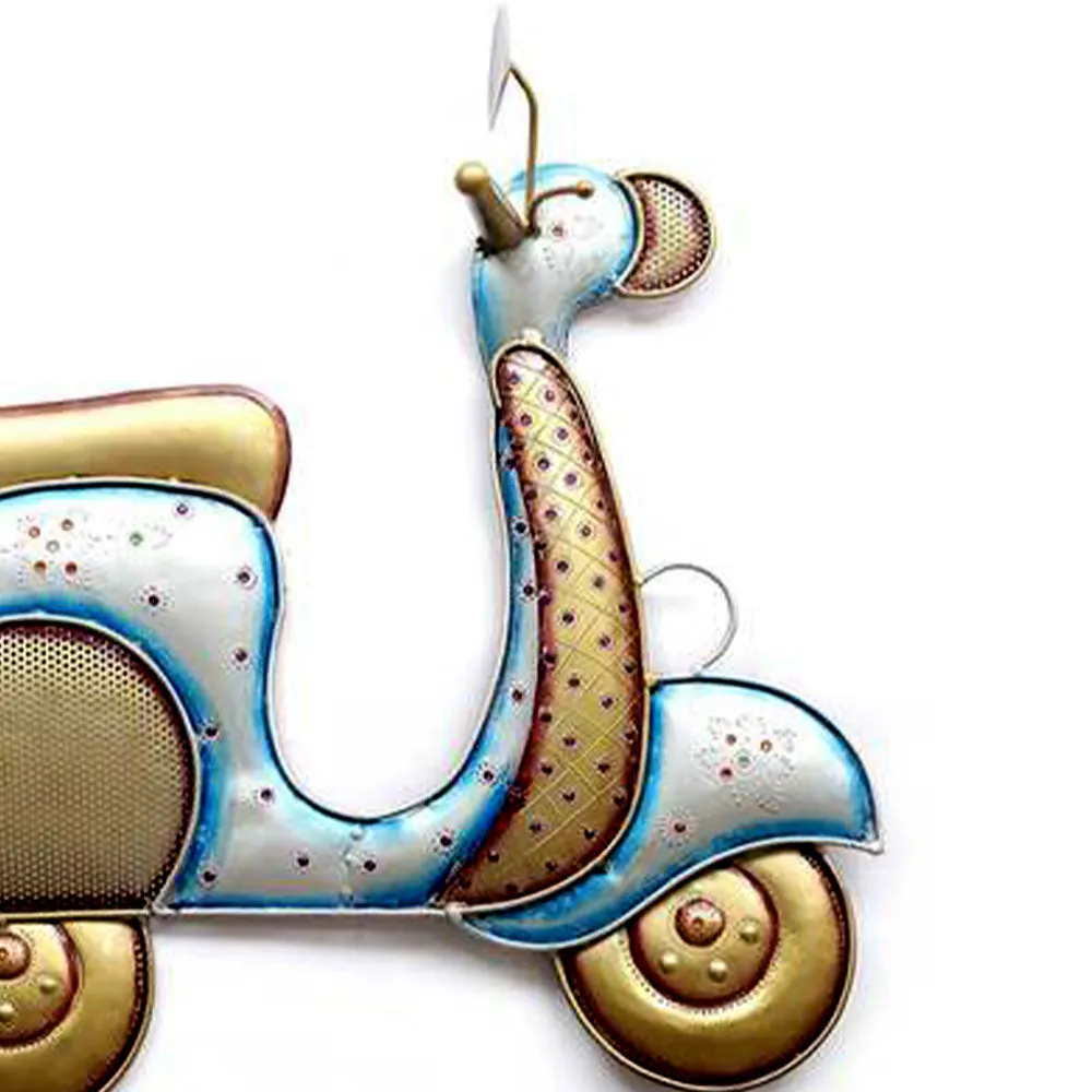 Aesthetic Scooter Metal Wall Decor