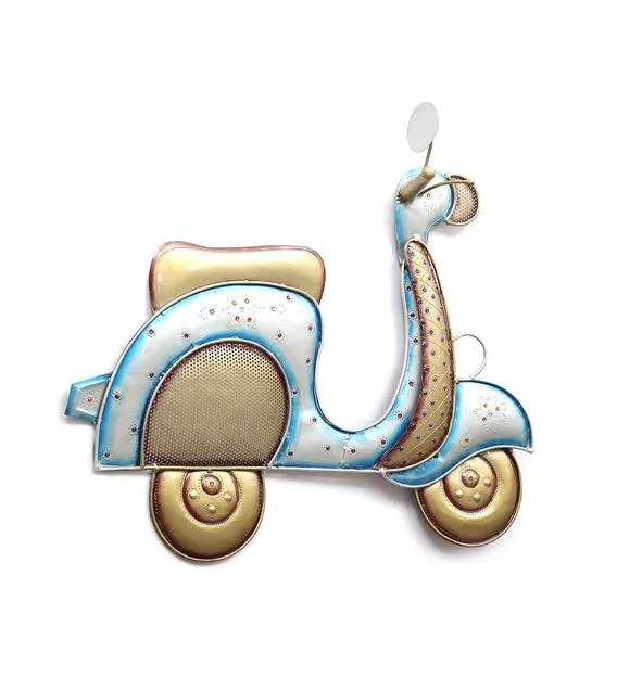 Aesthetic Scooter Metal Wall Decor