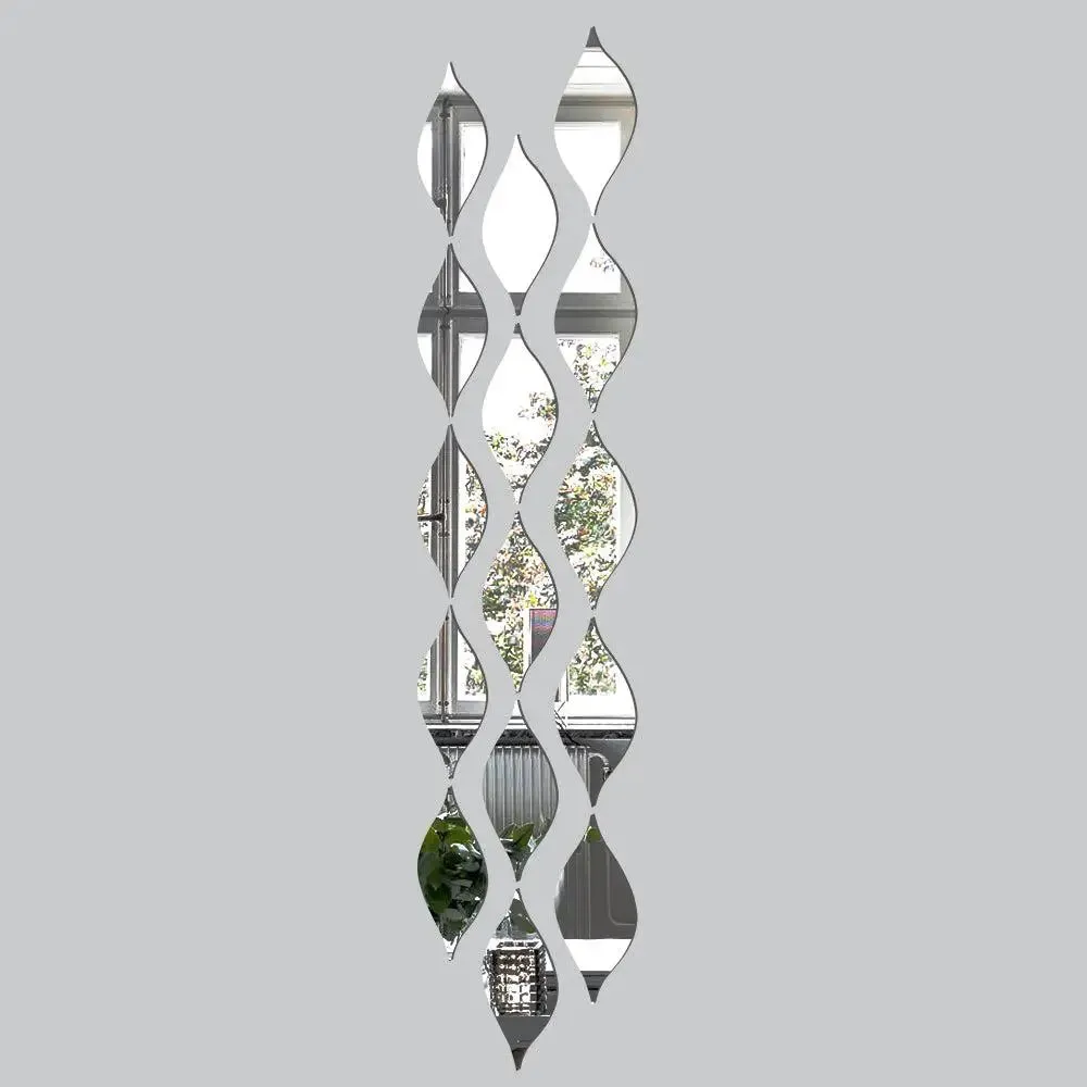 Aesthetic Self Adhesive Mirror Sticker for Walls