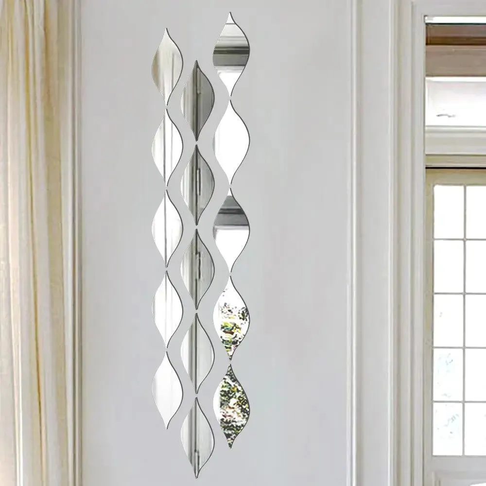 Aesthetic Self Adhesive Mirror Sticker for Walls