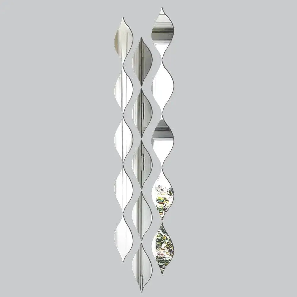 Aesthetic Self Adhesive Mirror Sticker for Walls