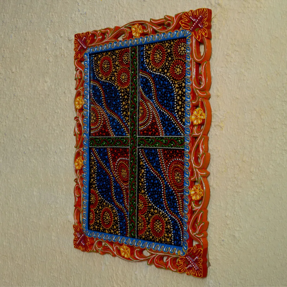 Aesthetic Traditional Painted Wooden Wall Panel