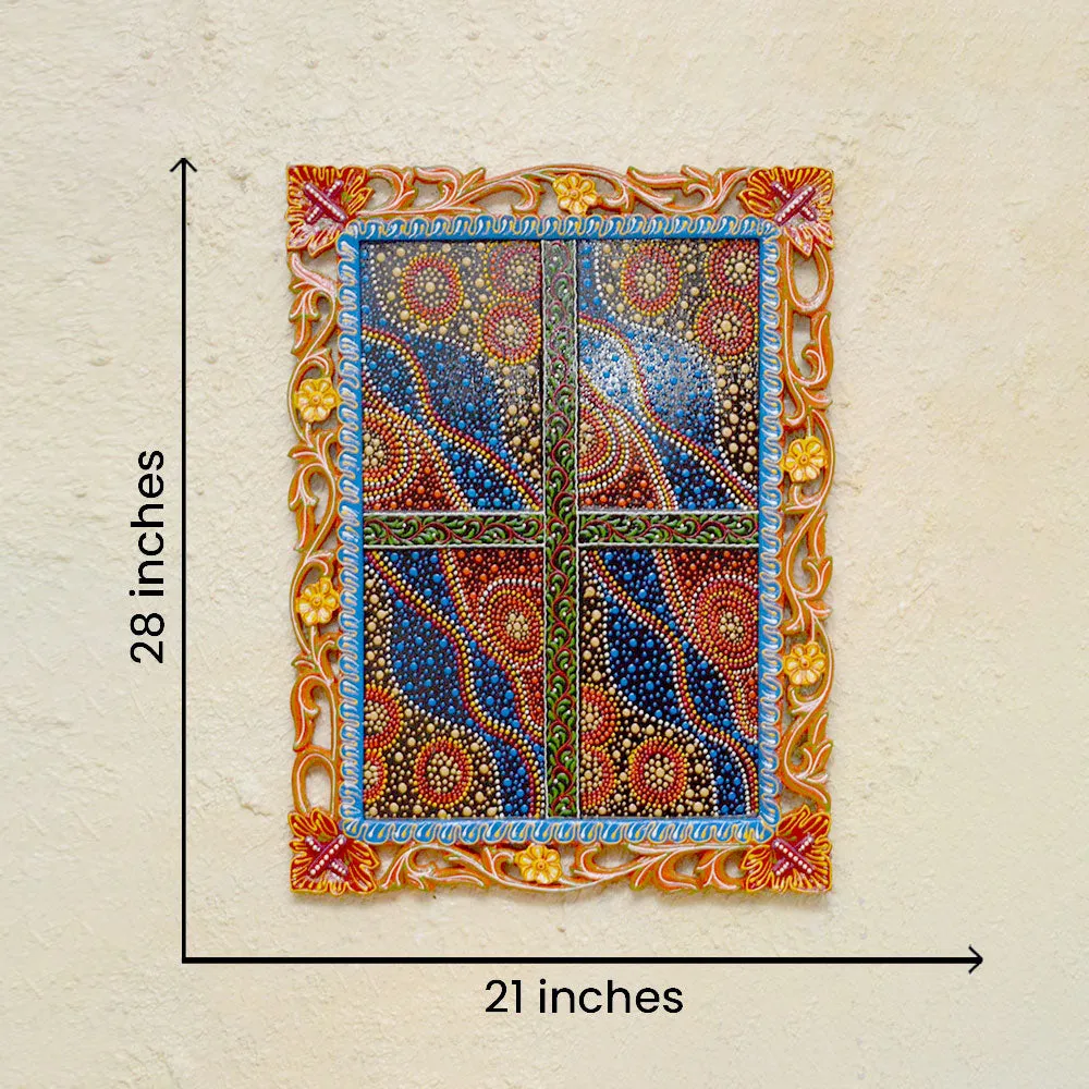 Aesthetic Traditional Painted Wooden Wall Panel