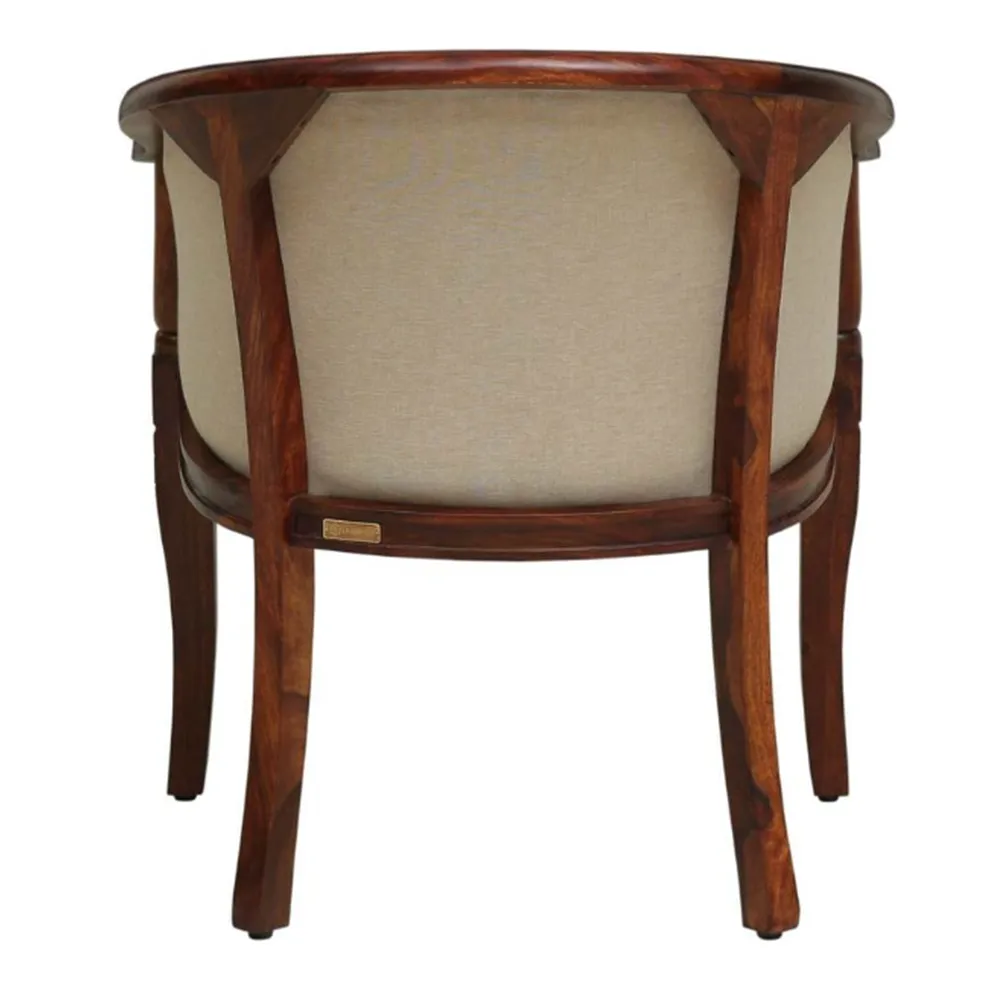 Aesthetic Traditional Teak Wood Arm Chair