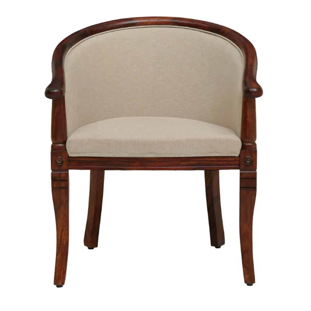Aesthetic Traditional Teak Wood Arm Chair