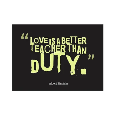 Albert Einstein Quote Poster