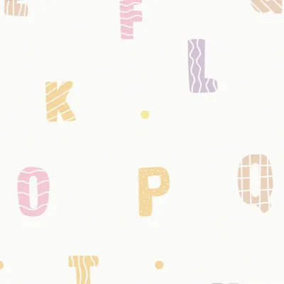 WallMantra Alphabet Adventures Wallpaper