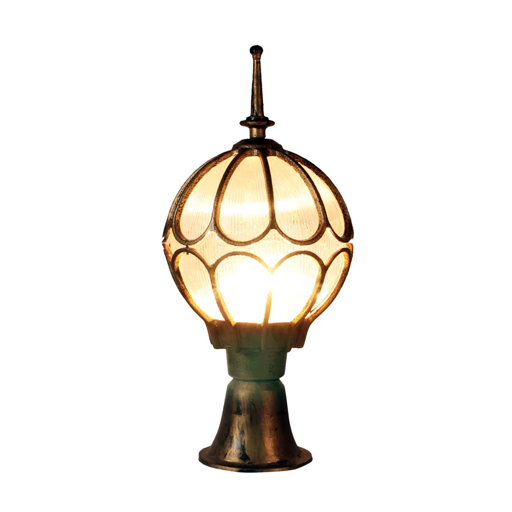 Ancient Era Designer Globe Outdoor Gate Light Single Piece