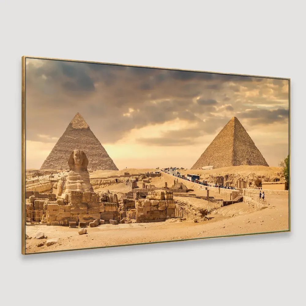 Ancient Ruins Framed Wall Art With Frame