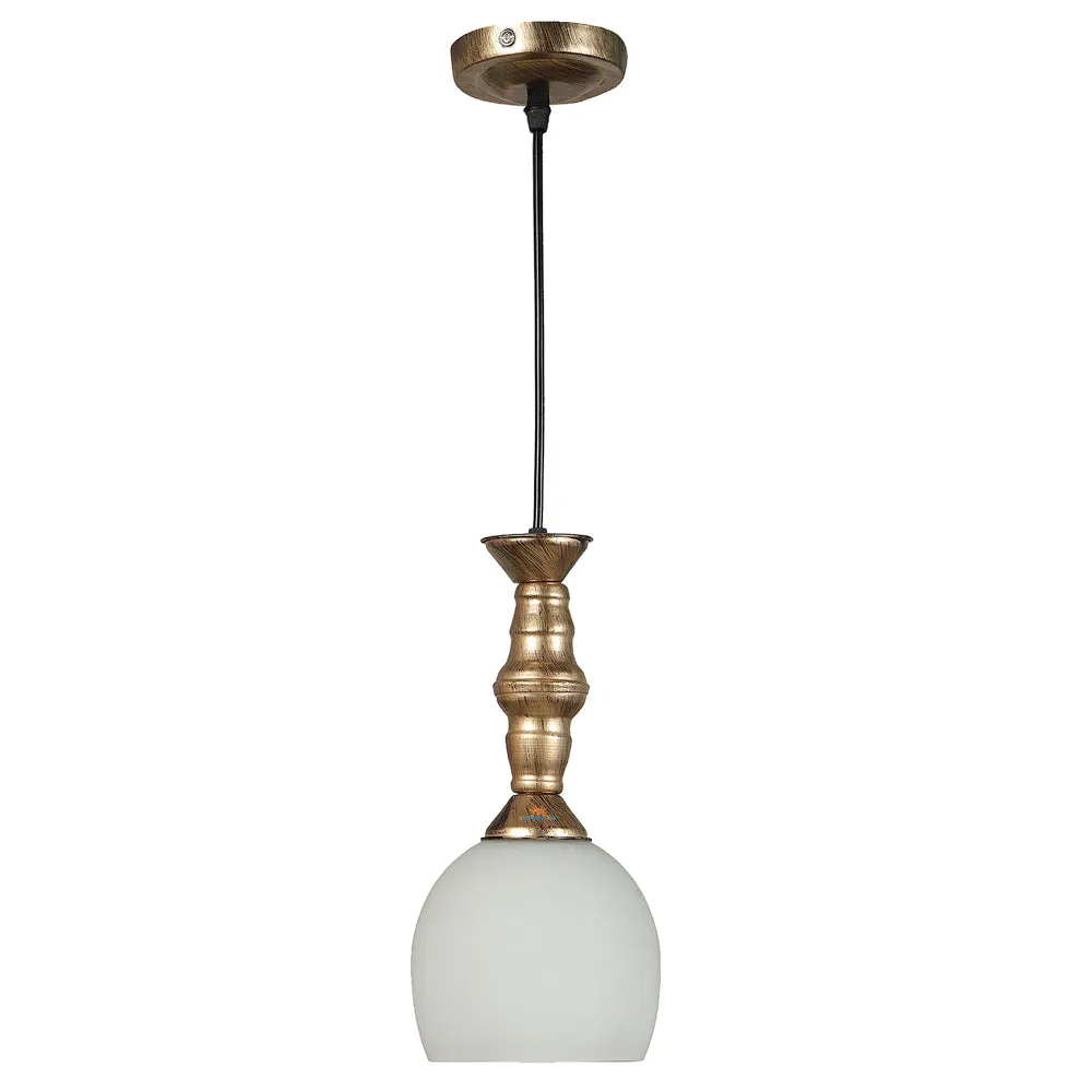 Antic Hanging Light for Bedroom/Living Room(White, Pack of 1)
