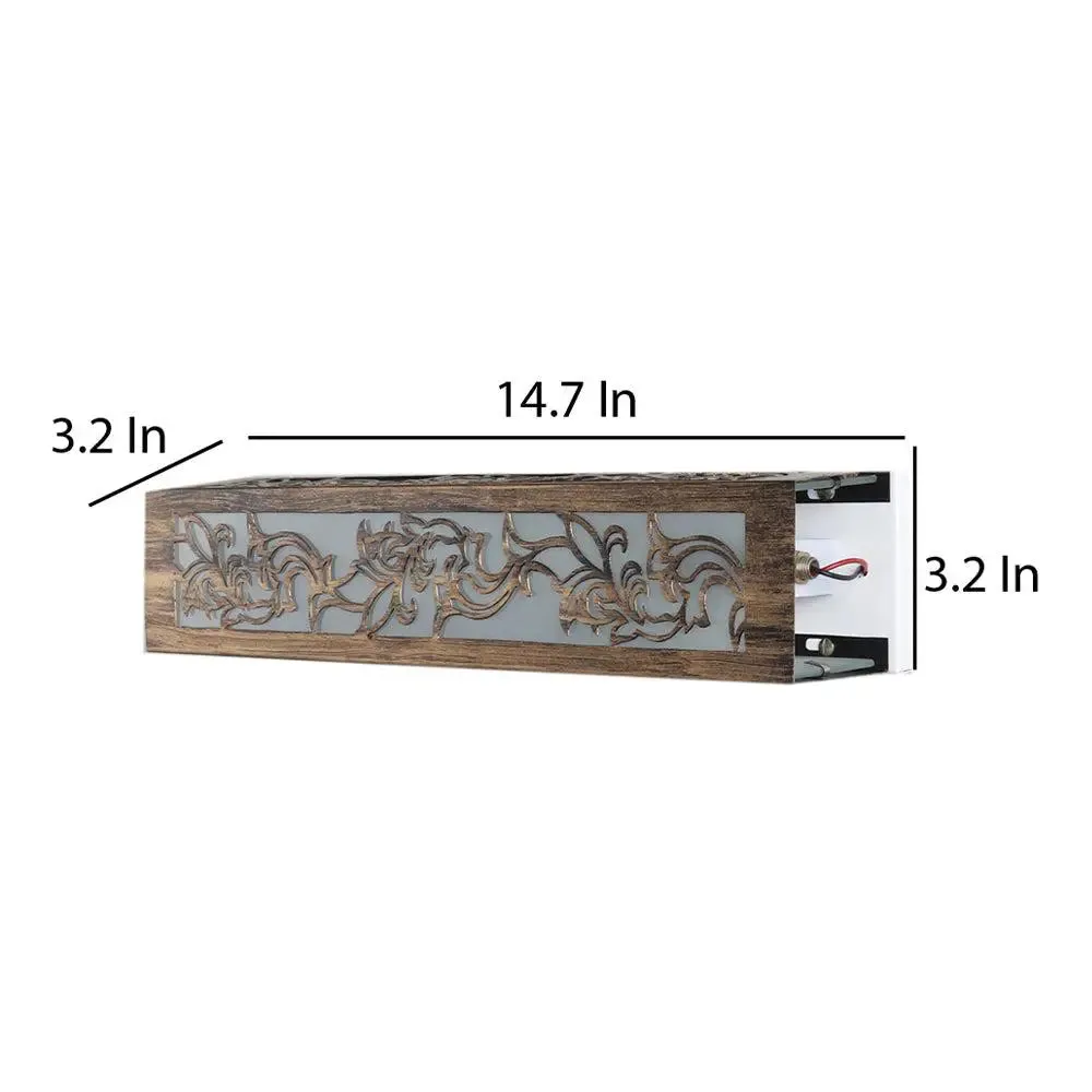 Antique Golden Finish Bathroom Light