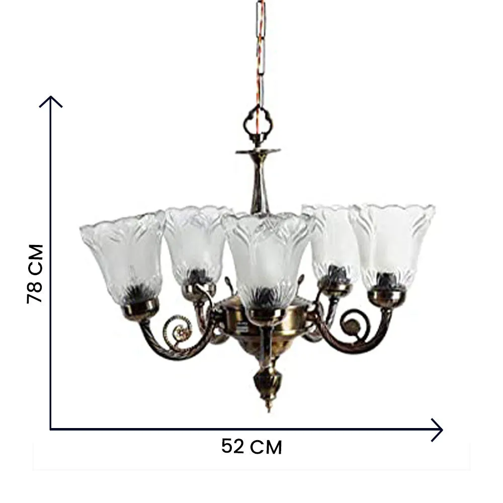 Antique Home Hall Chandelier Light (Bulb not included)