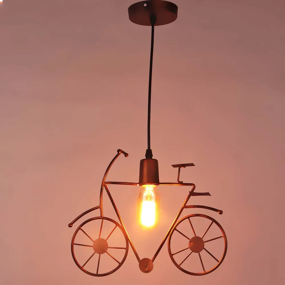 Antique Motif Bicycle Designer Hanging Light