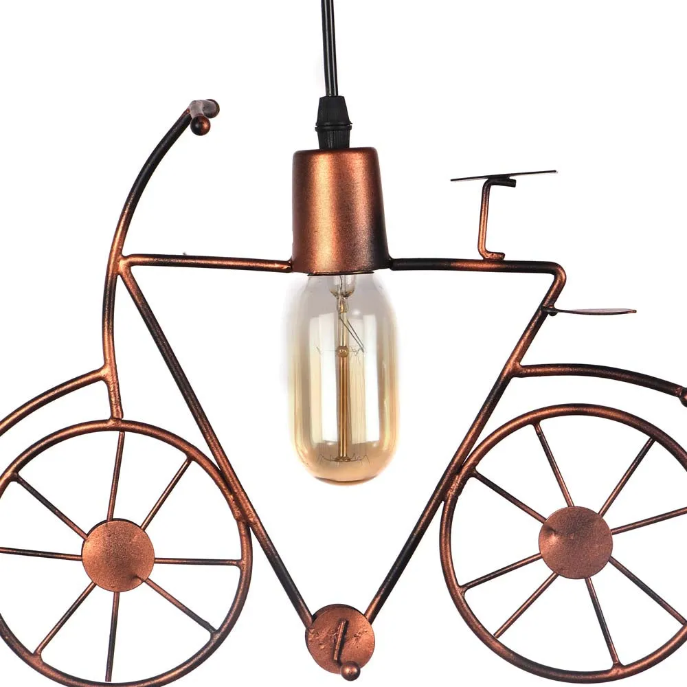 Antique Motif Bicycle Designer Hanging Light